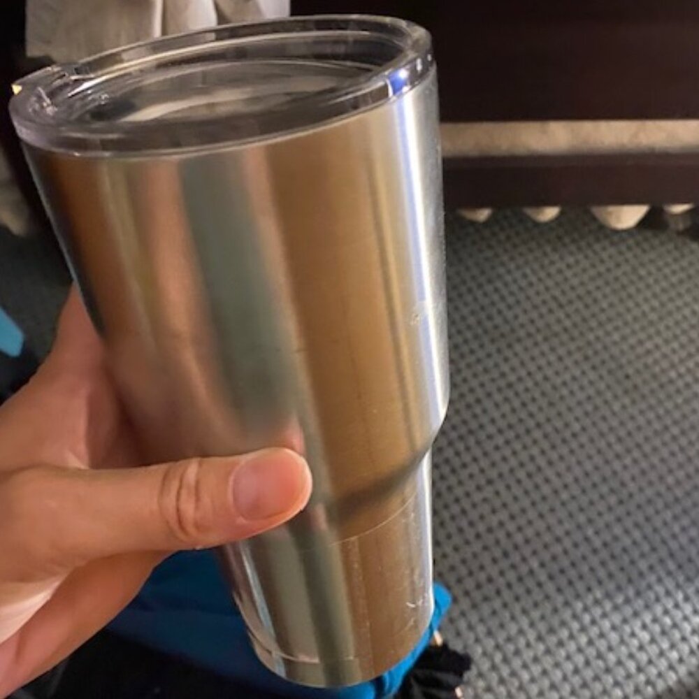 NEW- / SET OF 2 / Stainless Steel Tumbler